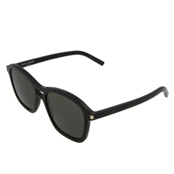 Saint Laurent Men's Black Square Sunglasses! - Picture 1 of 4